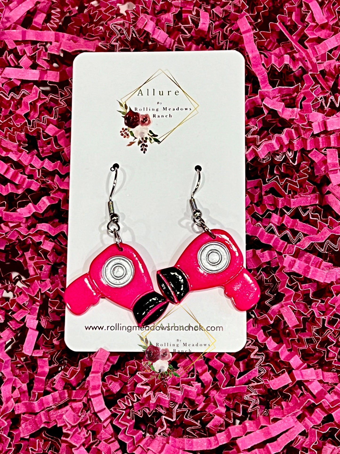 Pink Hairdryer Dangles