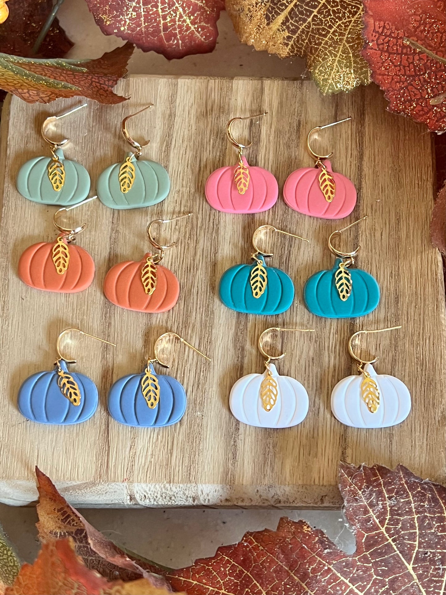 Pumpkin Dangles