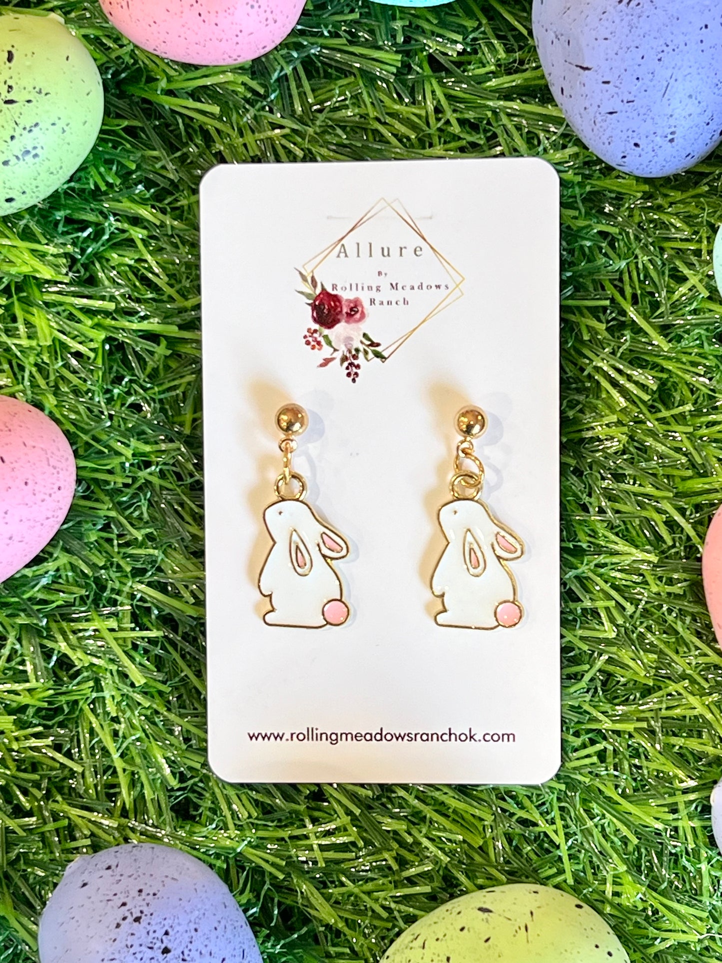Enamel Lop Bunny Dangle