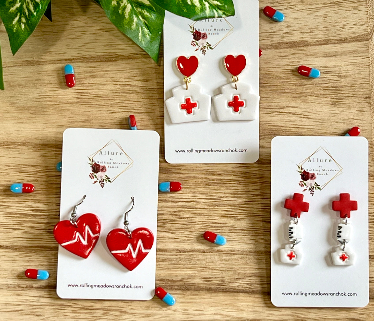 Nurse Heart Dangles