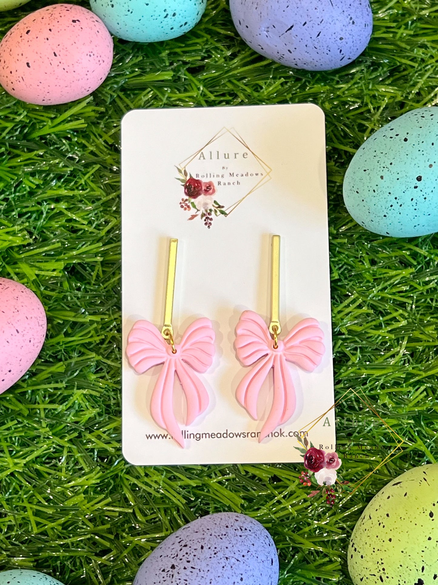 Spring Bow Dangles